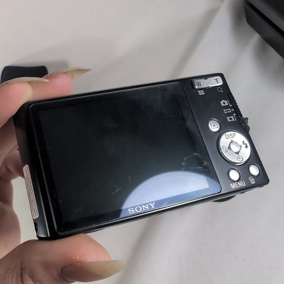 Sony Cybershot DSC-W610 Black WORKING TESTED Charging Adapter Battery 14.1MP 4X - Picture 5 of 16